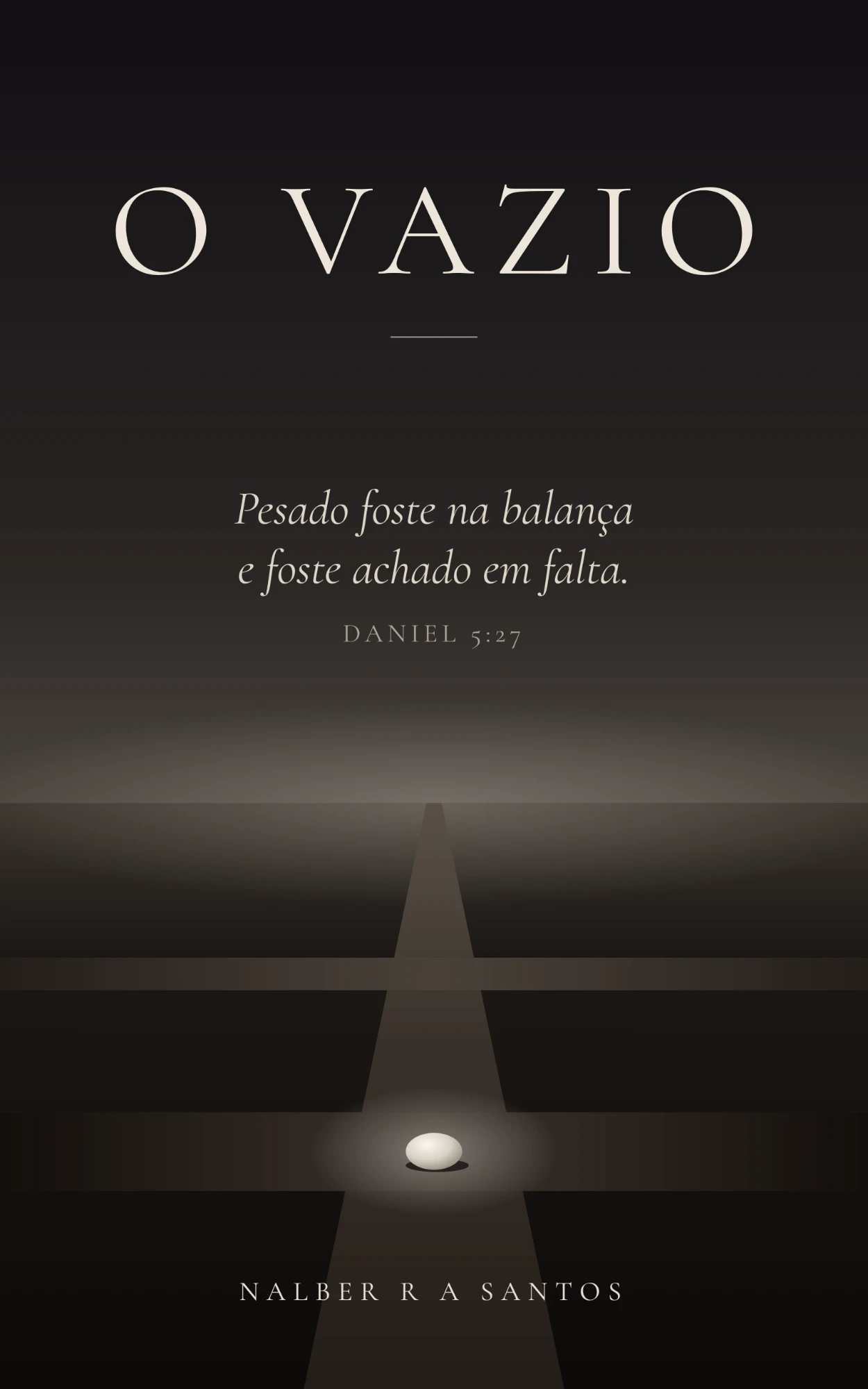 Capa do livro O Vazio, de Nalber R A Santos