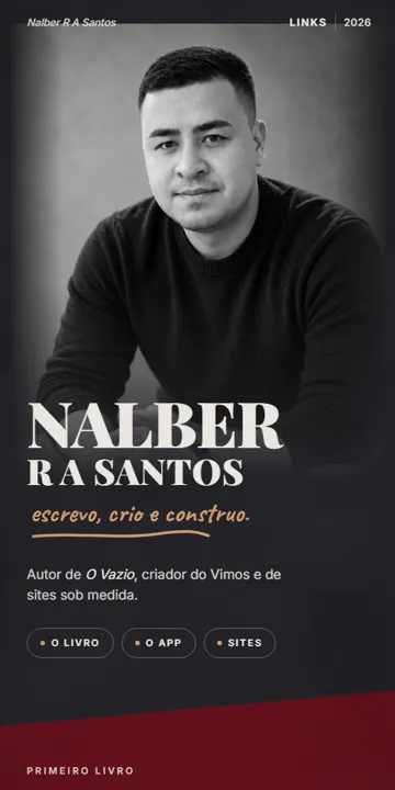 Esta página aberta num celular